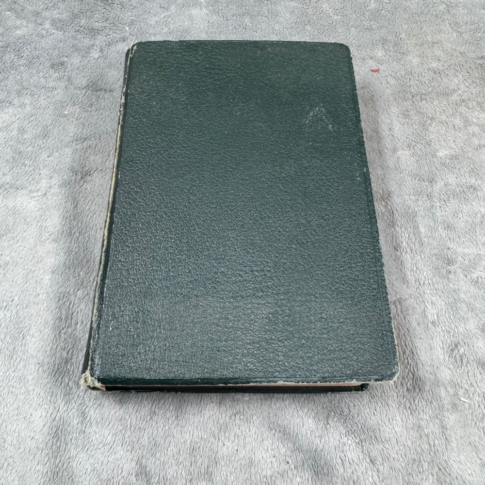 American Bible Society Holy Bible KJV 1950 Green Hardcover Fair Maps 1951